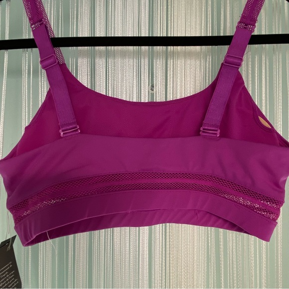 Pink Purple Sports Bra NWT Size Size M - Picture 4 of 17